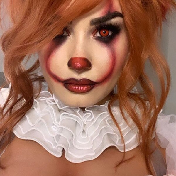 Demi Lovato Dresses Up as Lady Pennywise at Her Halloween Party - E! Online